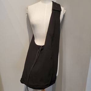 Yohji Yamamoto Y'S black messenger bag